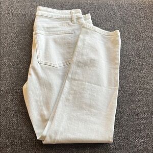 Talbots Women's Slim Ankle Jeans-pale green